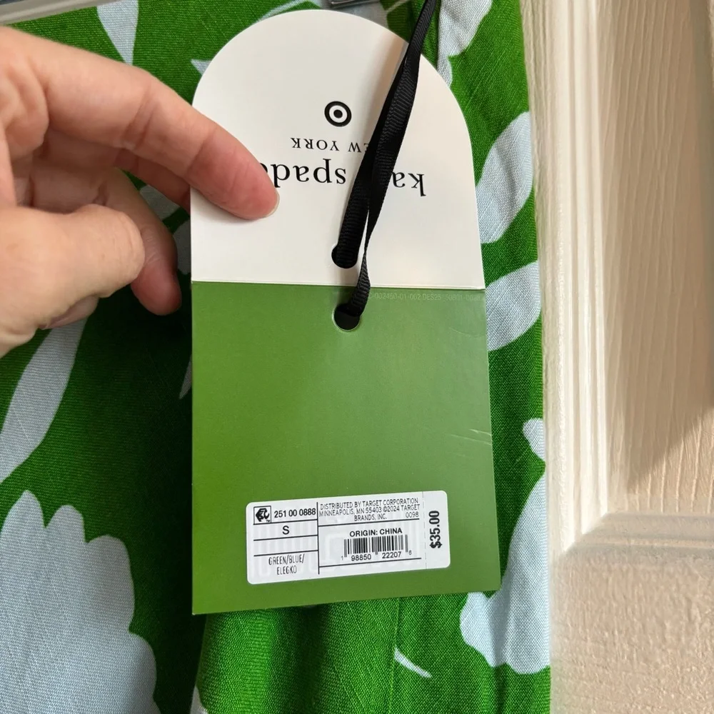 NWT Kate Spade x Target Green Floral Skirt - Picture 7 of 10